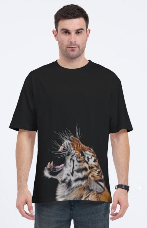 "Tiger in ME" Over sized T shirt Men