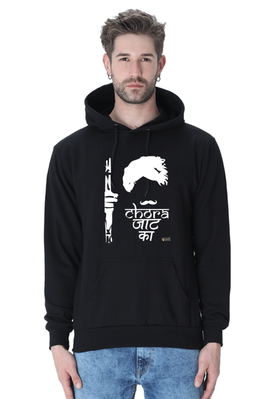 "Chora Jat ka" Hooded Sweatshirt for men