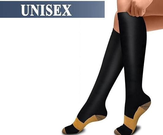 Unisex Copper Compression Socks For Legs Foot