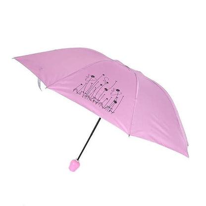 Rose Bottle Shape Folding Umbrella�