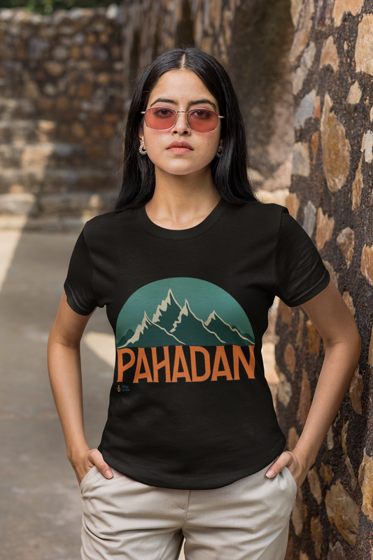 'Pahadan' T Shirt, Half Sleeves