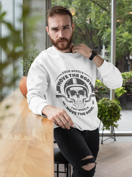 "Souled Biker" Heavy oversized Sweatshirt